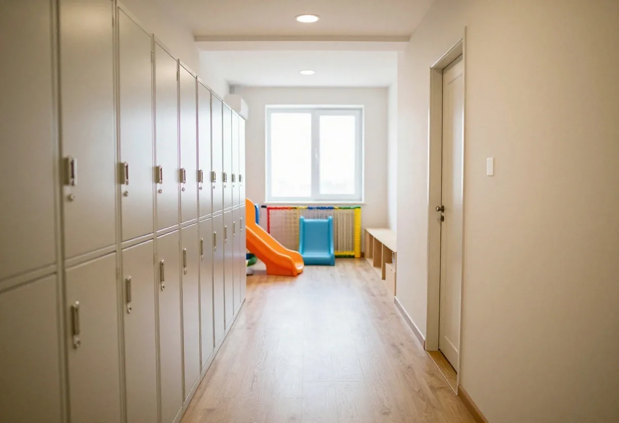 Wejście do Familandii, kasa i opaski dla dzieci